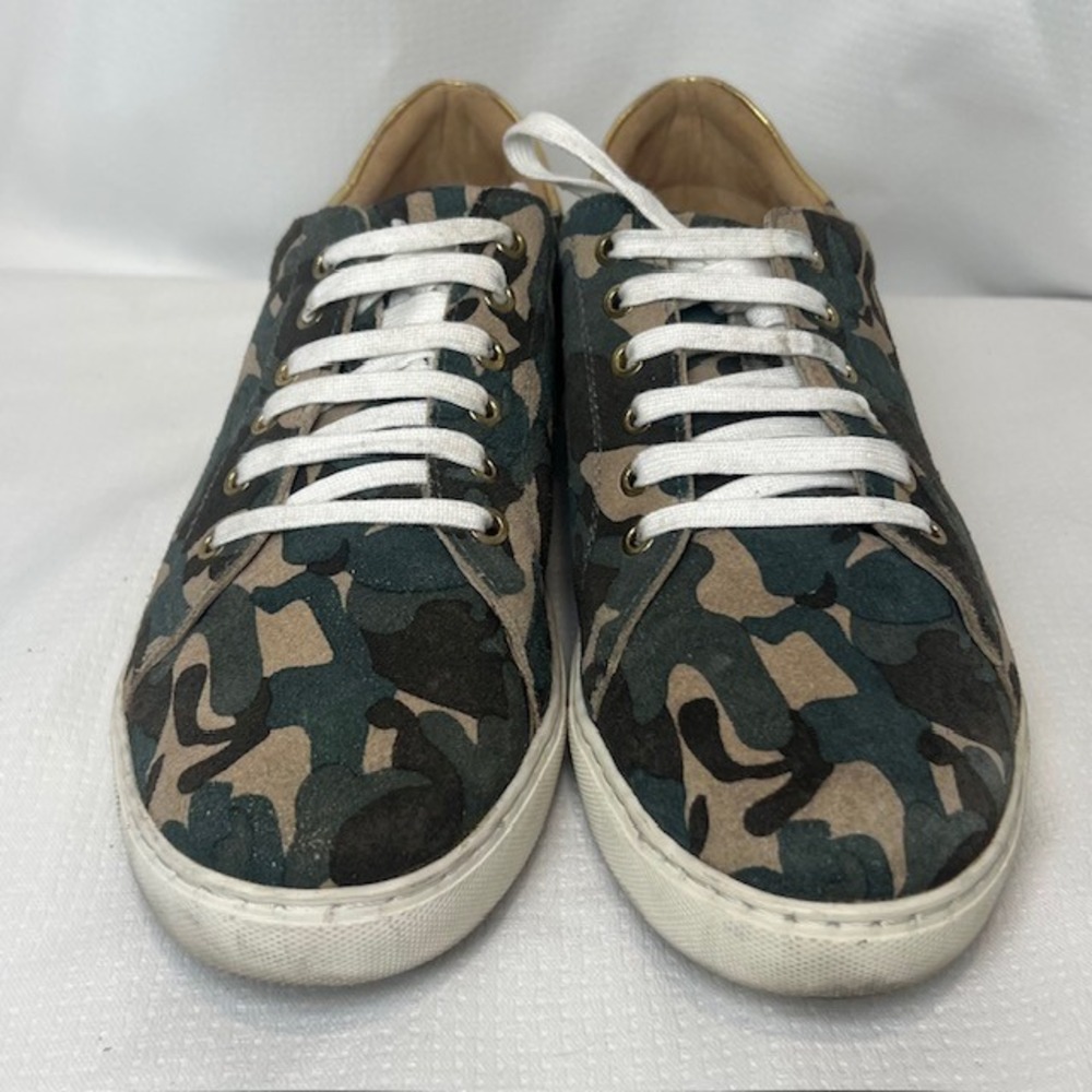 Street Luxe Edgy Elevated Camouflage Jack Rogers Low Top Trendy Sneakers Size 10